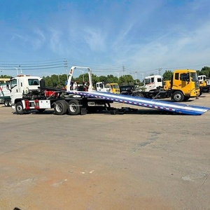 ISUZU Giga 6x4 12ton 15Ton <b>Flatbed</b> Road Rescue Wrecker <b>Truck</b> - Product Image 5