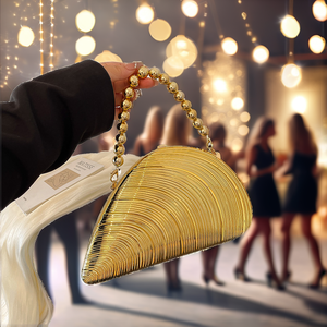 Sac de soirée pour femme en acrylique, style européen et américain, avec chaîne, léger et écologique - Product Image 2
