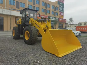รถตักล้อยาง Lonking CDM855H พร้อมระบบป้องกันการพลัดไถล (ROPS) และระบบป้องกันการกระแทก (FOPS) รุ่นที่ 4 ห้องโดยสารแบบ LCD พร้อมเครื่องปรับอากาศ ฝากระโปรงเครื่องยนต์แบบเปิดกว้าง ระบบควบคุมระยะไกลอัจฉริยะ - Product Image 1