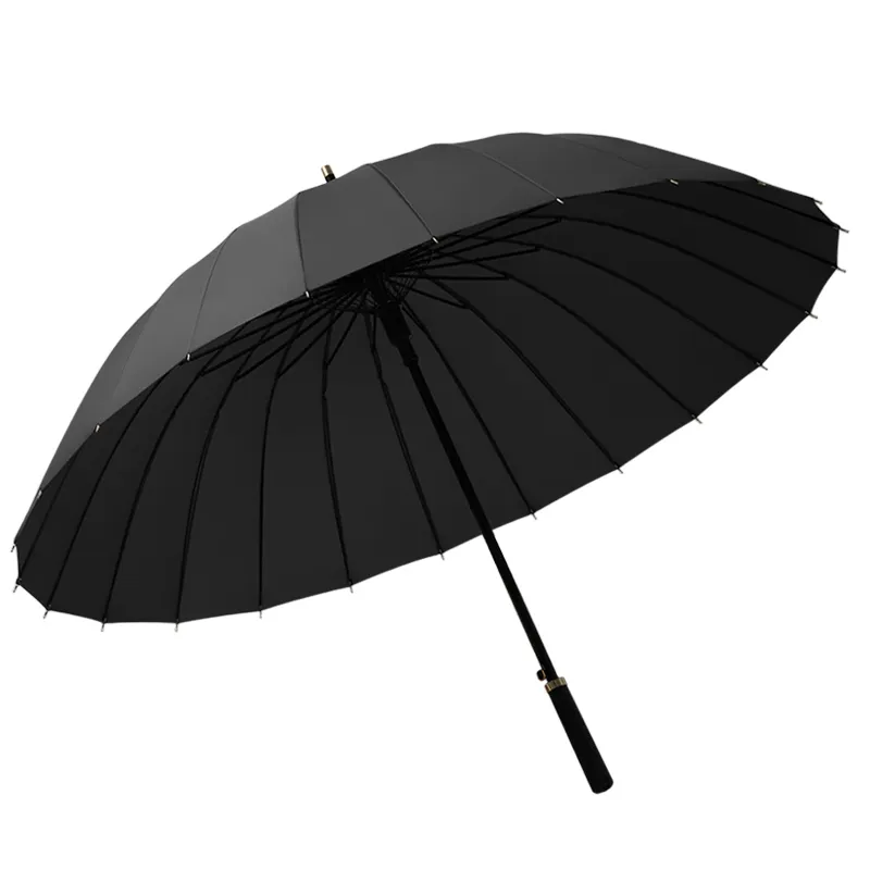 Рекламная реклама, оптовая продажа, печать логотипа, прямой зонт для гольфа, ветрозащитный большой зонт для дождя