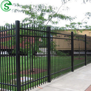 Clôture de jardin en acier antivol, barrière de sécurité à piquets pour extérieur, anti-corrosion – Offre Spéciale - Product Image 4