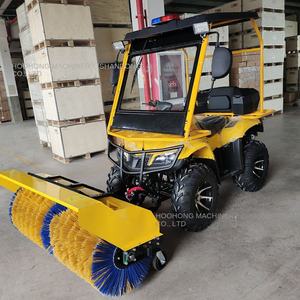 Souffleuse à neige manuelle à roulettes pour la neige et la plage, pour les propriétés communautaires - Product Image 3