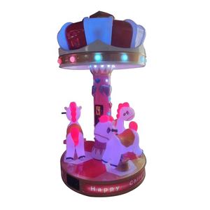 Parco di divertimenti macchina del gioco della macchina 3 posti mini merry go round bambini carosello gettoni macchina del gioco - Product Image 3