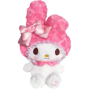 Liou Rose Melody Kitty Boneca autêntica travesseiro para presente de aniversário menina rosa atacado fronteira transversal