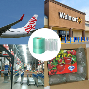 Película de burbujas de aire PE que ahorra espacio, Material de embalaje de productos frágiles óptimo para el relleno de cojín de aire - Product Image 3