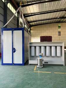 Four de polymérisation pour profilés en aluminium Machine de peinture électrostatique manuelle électrique à revêtement en poudre pour chauffage au gaz personnalisé - Product Image 2