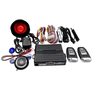 Modified PKE Keyless Door Opening Remote Control Ignition System Anti-theft Device 12V Car Alarm Security System
