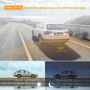 Marco de matrícula de coche DC12V, Mini cámara de respaldo inalámbrica con WIFI, Solar, EU - Product Image 5
