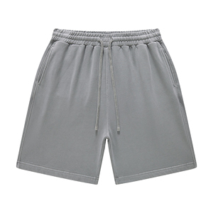 Pantalon de sport décontracté à cordon de serrage Premium 450g Washed Joggers - Product Image 1