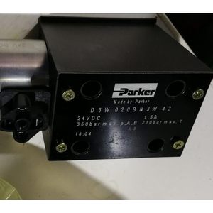 Válvula Solenoide Hidráulica Parker D3W020BNJW42 24VDC 350 Bar Presión Máxima - Product Image 1