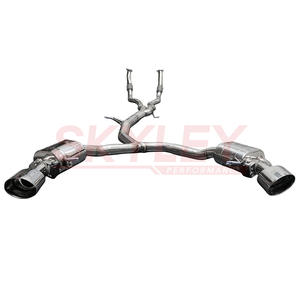 Tubos de <span class=keywords><strong>escape</strong></span> Sl Catback, silenciador de tubo de <span class=keywords><strong>escape</strong></span>, sistema de <span class=keywords><strong>escape</strong></span> de coche, acero inoxidable para <span class=keywords><strong>Audi</strong></span> Rs4/<span class=keywords><strong>rs5</strong></span> B9/b9.5 2,9 T 2017-2024 - Product Image 1