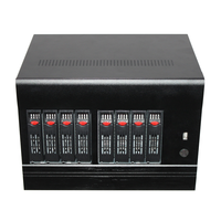 Grosir 8-Bay Network Storage Server Case Nas Case 8 Bay Nas Chassis dalam stok dengan harga kompetitif