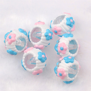 Cuentas de aceite pesado pintadas a mano, cuentas sueltas DIY para bolígrafos con cuentas, cordones para teléfono, adornos para coche, dijes para bolso, lazos para el pelo y manualidades. - Product Image 3