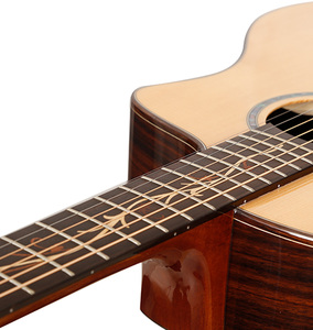 <span class=keywords><strong>Prix</strong></span> direct d'usine Guitares acoustiques en épicéa massif à 6 cordes - Product Image 5