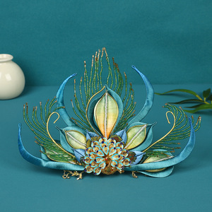 24 designs originaux, entièrement faits à la main, patrimoine culturel immatériel, style ancien haut de gamme, à motifs de phénix, Song et Ming - Product Image 1