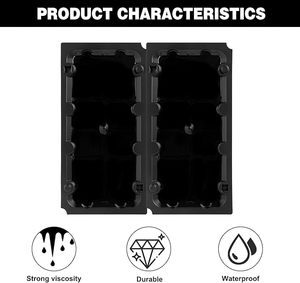 طارد فئران بلاستيكي كبير وقوي للاستخدام مرة واحدة، فعال للتحكم في الحيوانات، مبيعات ساخنة من المصنع - Product Image 3