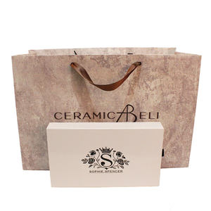 Boîte cadeau de luxe pour accessoires féminins, avec logo personnalisé, pour bijoux, collier, emballage, petit tiroir, carton blanc rigide - Product Image 4