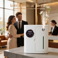 Penggunaan Hotel Komersial Diffuser Aromaterapi Tanpa Air Berkapasitas Besar yang Dikendalikan Aplikasi, Penyemprot Wewangian Otomatis.