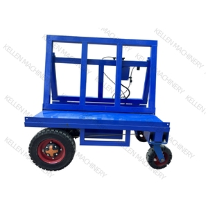 Loading 900kg 1000kg 1300kg 1500kg Movable Glass <b>Transport</b> Trolley and Granite Mounted Delivery Truck - Product Image 2