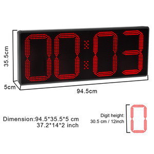 Timer a ciclo infinito programmabile Oversize con ciclo a ciclo di Sport digitale Timer Count Down Loop con treppiede - Product Image 2