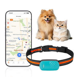 ปลอกคอสัตว์เลี้ยงติดตามตำแหน่ง GPS แบบสมาร์ท 4G ติดตามแบบเรียลไทม์ กันน้ำ IP67 สำหรับสุนัขและแมว - Product Image 2