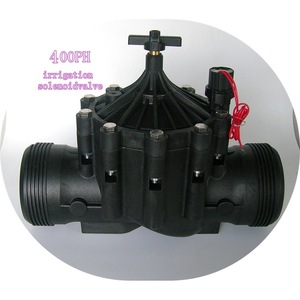 Válvula Solenoide 100 Dn, Cuerpo de Plástico, Revestimiento de Goma, Brida Roscada, para Sistema de Riego de Agua - Product Image 4