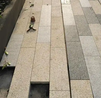 Offre Spéciale – Pavé de granit jaune doré moderne flammé pour extérieur, allée et patio, épaisseur 30 mm, directement de l'usine en Chine