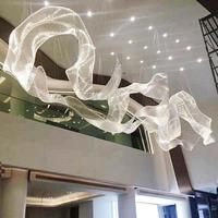 C253 Éclairage moderne Lustre personnalisé pour mariage Hall d'hôtel Lustres en cristal Lampes suspendues design moderne