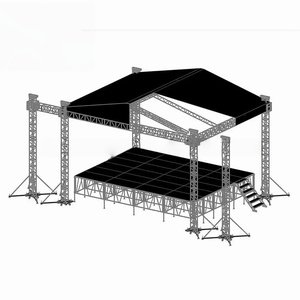 Sistema de equipo de podio portátil Música móvil Decoración DE BODA Truss de aluminio <span class=keywords><strong>Plataforma</strong></span> de escenario para eventos - Product Image 3