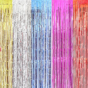 Giá rẻ 1x2m đầy <span class=keywords><strong>m</strong></span>àu sắc tua lá tinsel Fringe rè<span class=keywords><strong>m</strong></span> cửa Backdrop cửa Đảng trang trí nguồn cung cấp lá Fringe rè<span class=keywords><strong>m</strong></span> - Product Image 1