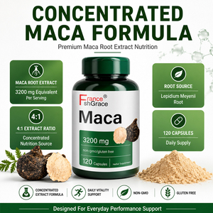 Suplemento de extractos de planta de maca Shecome personalizado, apoyo energético para el cuidado de la salud de adultos, cápsulas de maca, píldoras para agrandar el pene - Product Image 6