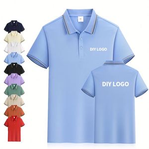 Polos Personalizados con Logotipo Bordado para Hombre, Ropa Deportiva Casual de Marca, Polos de Oficina, Camisetas de Golf para Hombre - Product Image 3