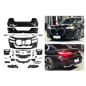 Kit Carrozzeria Universale <span class=keywords><strong>G70</strong></span> M Sport 2023-2026, Aggiornamento Paraurti Anteriore, Fari, Cofano, Paraurti Posteriore e Fanali per Serie 7 - Product Image 1