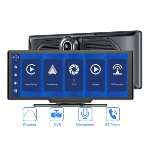 Jmance 9 Inch Wireless Carplay Android Auto Resolution 1080P Automotive Parts & Accessories Car Rear View Camera