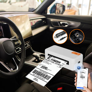 เครื่องพิมพ์กระดาษระบายความร้อนไร้สายแบบไร้หมึกพกพาเข้ากันได้กับบลูทูธสำหรับรถยนต์บ้านสำนักงานแล็ปท็อปสไตล์สี - Product Image 1