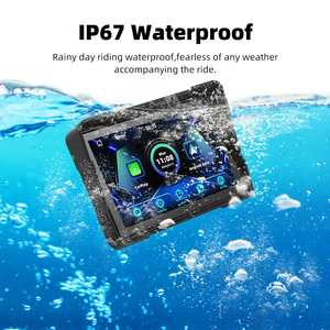 EKIY 5 Inch <strong>Portable</strong> Carplay Motorcycle Wireless CarPlay Android Auto Screen Motorcycle <strong>Navigation</strong> Motorcycle Wireless <strong>GPS</strong> Motor - Product Image 4