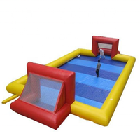 Grand ballon de football gonflable en mousse Jeu de sport gonflable pour fosse de danse Jeu de football gonflable bon marché