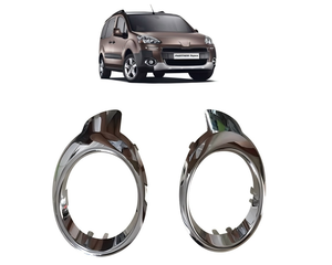 Custodia per Faro Fendinebbia Cromata per <span class=keywords><strong>PARTNER</strong></span> 2012 OEM 1608323880 - Product Image 1