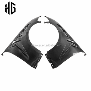 Ailes avant en fibre de carbone de haute qualité pour Ford <span class=keywords><strong>Mustang</strong></span> 2024, mise à niveau au style GTD, kits de carrosserie pour ailes gauche et droite, directement de l'usine - Product Image 6