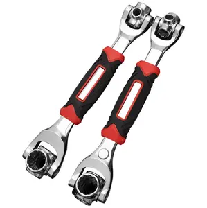 FIX IT Universal Socket Wrench - 48 in 1 Multifunction Socket Wrenches Tool with 360 Degree Rotating Head, Spanner Tool for Home