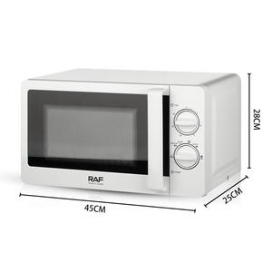 Four à micro-ondes électrique 700W 20L à commande mécanique de comptoir avec fonction sonore marche/arrêt, pour usage hôtelier et domestique, ampoule halogène à quartz - Product Image 4