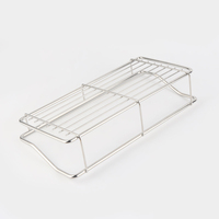 Étagère murale simple en métal, en acier inoxydable 304, organisateur multifonctionnel pour salle de bain