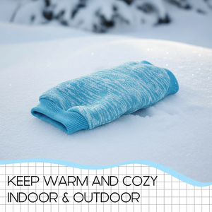 छोटे कुत्तों के लिए कुत्ते स्वेटर, सर्दियों ऊन गर्म नरम स्वेटर - Product Image 3