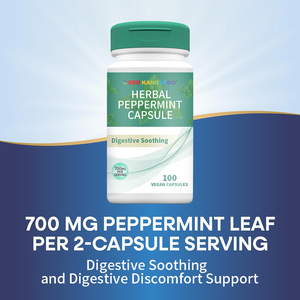 Groothandelsleverancier Oem & Odm Pepermunt Capsule Voor Spijsvertering Gezondheid Kruidengezondheidszorgsupplementen - Product Image 4