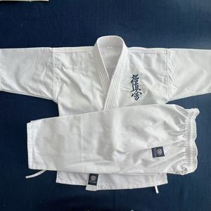 Professionnel <span class=keywords><strong>Kyokushinkai</strong></span> Dobok <span class=keywords><strong>Kimono</strong></span> Gi 100% Coton Toile Karaté Uniforme Unisexe Shorts Martiaux pour Adultes pour BJJ MMA Boxe - Product Image 2