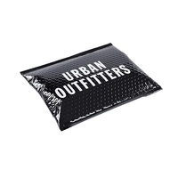 Échantillon gratuit, logo personnalisé, petite quantité, emballage écologique, enveloppe, sac enveloppé, pochette poly, pochette à bulles noire