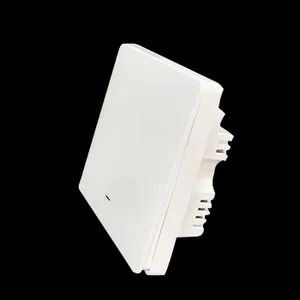 Smartdust Villa Interruptor Tactil 2 Way 1 Gang Touchswitcher Painel De Vidro Parede Smart Home Light Toque Interruptor