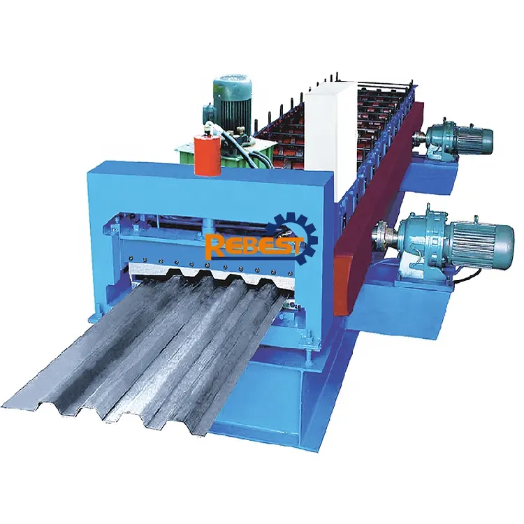 Glazed Tile IBR Sheet Double Layer Trapezoidal Roof Press Making Machine Roll Forming Machinery