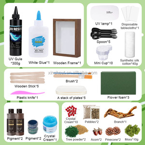 Kits d'artisanat apaisants pour adultes, kit d'artisanat en résine DIY <span class=keywords><strong>paysage</strong></span> forestier zen, ensemble créatif et amusant pour adolescents, femmes, détente pour adultes - Product Image 2