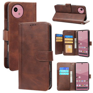 Étui de téléphone en cuir PU avec porte-cartes pour Sharp Wish2 Zero 2 Zero V6 Leitz Phone 3 R 5G Compact R3 R2 Housse de téléphone portable - Product Image 2